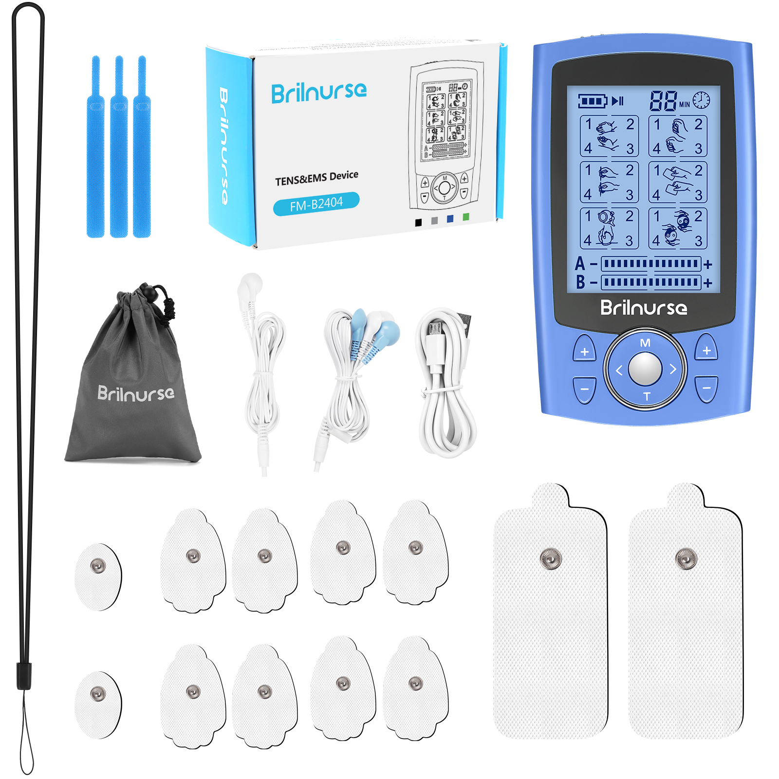 24 Modes TENS Unit - brilnurse